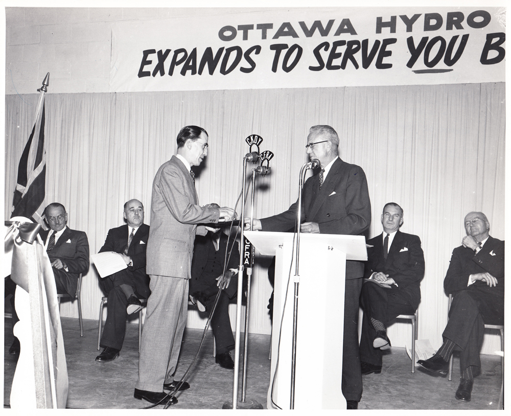 Ottawa Hydro Building Opening May 1957 (Image 1)